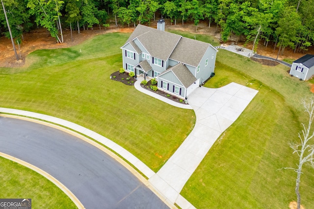 445 Boulder Crest Trl, Villa Rica, GA 30180 - aerial view of property and surrounding area