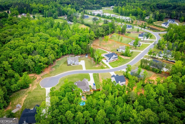 445 Boulder Crest Trl, Villa Rica, GA 30180 - aerial view of property's location featuring a forest
