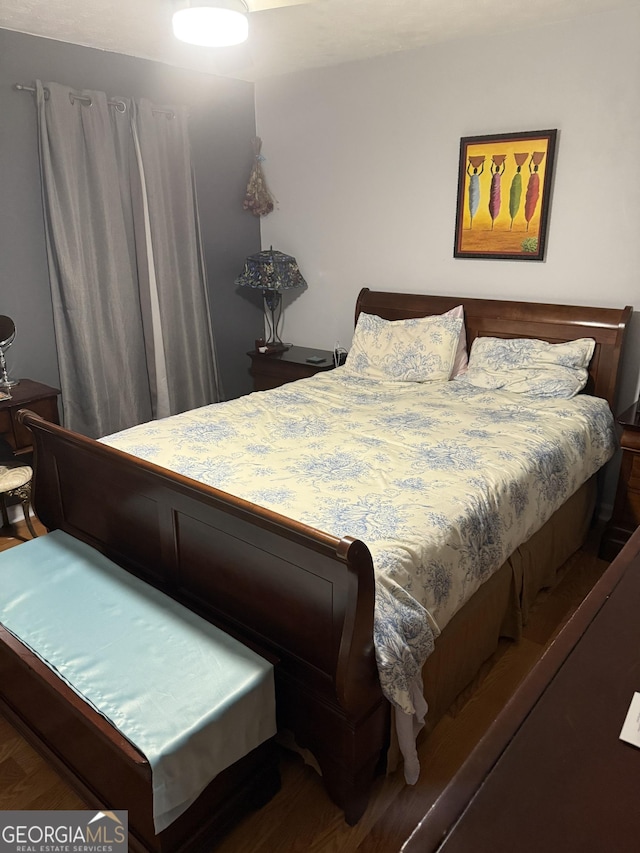 2353 Wellington Cir, Lithonia, GA 30058 - bedroom with wood finished floors