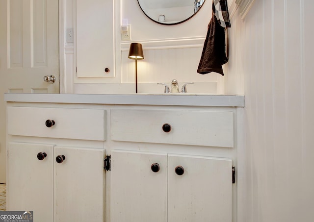 bathroom with a sink