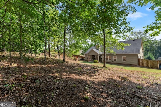 1929 Windstone Pl, Winder, GA 30680 - view of yard with fence