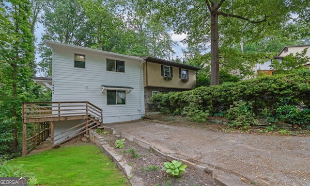 2551 Park Rd SE, Smyrna, GA 30080 - back of house featuring a deck and a patio area