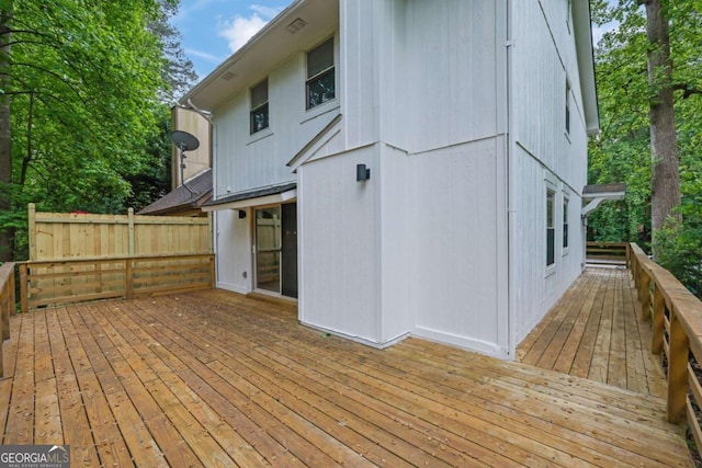 2551 Park Rd SE, Smyrna, GA 30080 - view of wooden terrace