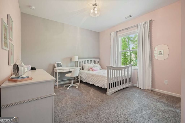 242 Fieldbrook Xing, Canton, GA 30115 - carpeted bedroom featuring visible vents and baseboards