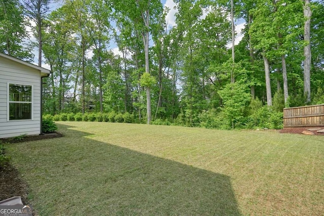 242 Fieldbrook Xing, Canton, GA 30115 - view of yard with fence