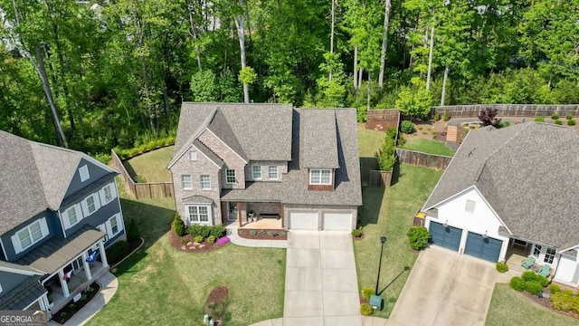 242 Fieldbrook Xing, Canton, GA 30115 - aerial view