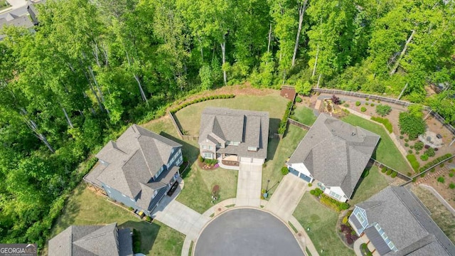 242 Fieldbrook Xing, Canton, GA 30115 - drone / aerial view with a residential view