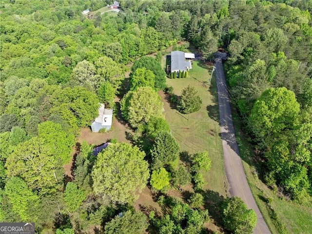 1575 Davis Rd W, Fairmount, GA 30139 - view of property location with a forest