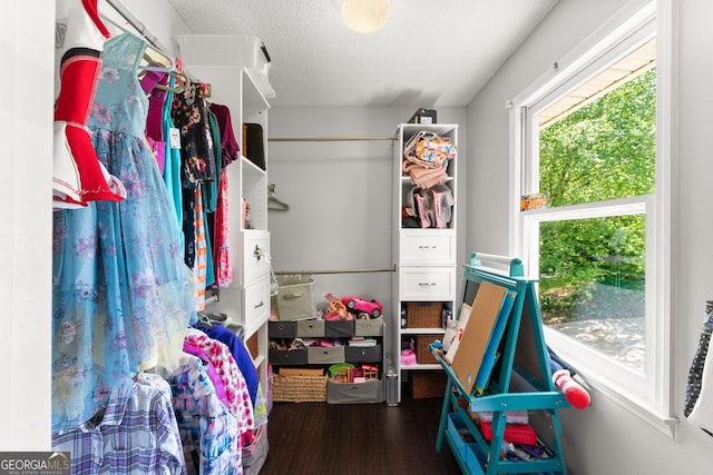 1536 Enota Ave NE, Gainesville, GA 30501 - walk in closet featuring wood finished floors