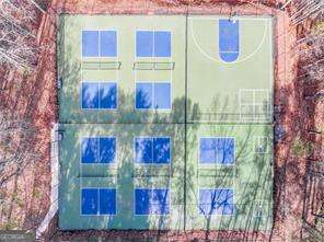 exterior space featuring community basketball court