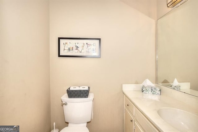 3716 Meeting St, Duluth, GA 30096 - bathroom with toilet and vanity