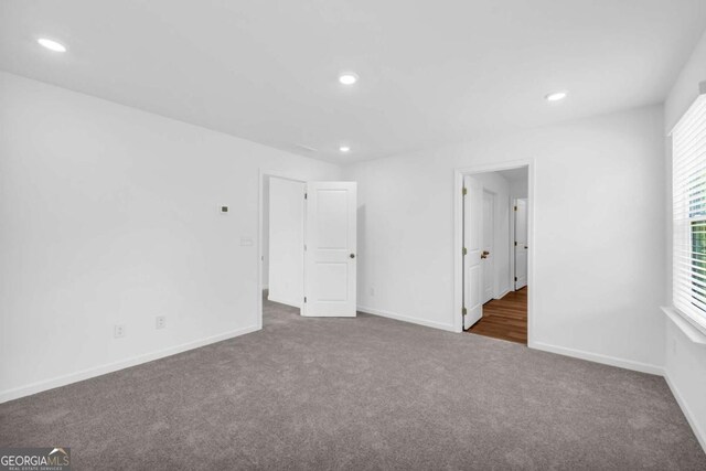 828 Evergreen Rd, Winder, GA 30680 - empty room featuring recessed lighting, carpet, and baseboards