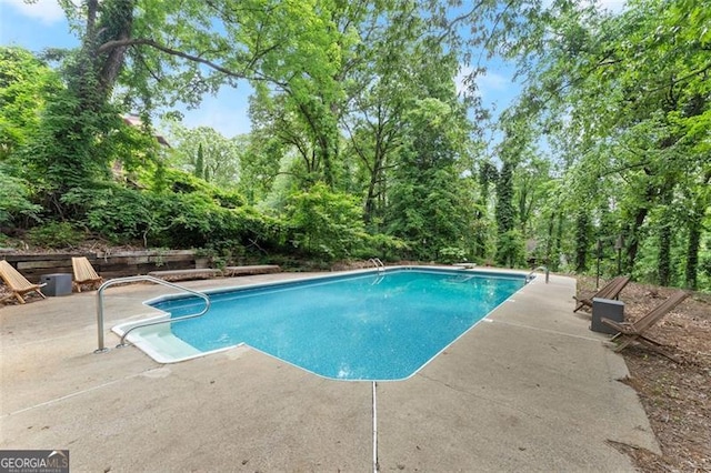 800 Breckinridge Rd SW, Marietta, GA 30064 - outdoor pool with a patio