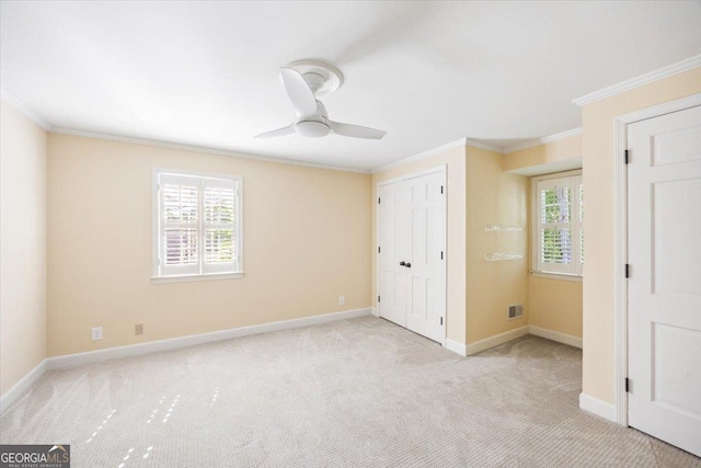 4802 Wesleyan Woods Dr, Macon, GA 31210 - unfurnished bedroom with carpet flooring, baseboards, and ornamental molding
