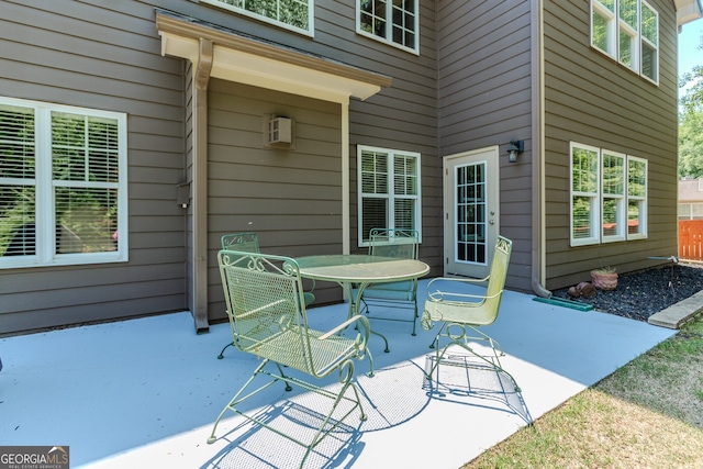 674 Chadmon Court Trce, Dacula, GA 30019 - view of patio / terrace featuring outdoor dining space