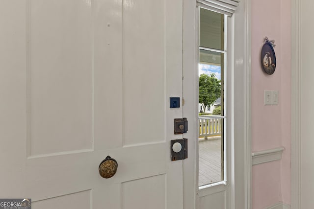 view of entryway