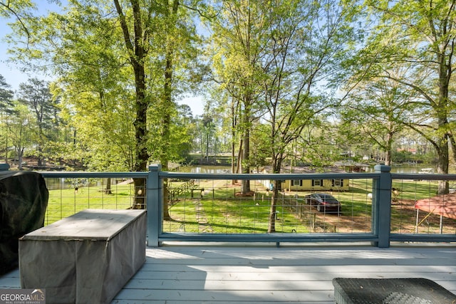 175 Mayo Rd, Covington, GA 30014 - view of wooden deck