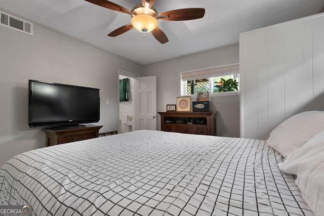 175 Mayo Rd, Covington, GA 30014 - bedroom featuring ceiling fan and visible vents