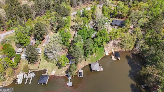175 Mayo Rd, Covington, GA 30014 - bird's eye view featuring a water view