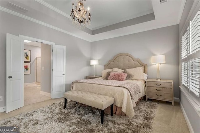 3592 Parkhaven Pl, Brookhaven, GA 30319 - bedroom with crown molding, carpet floors, and multiple windows