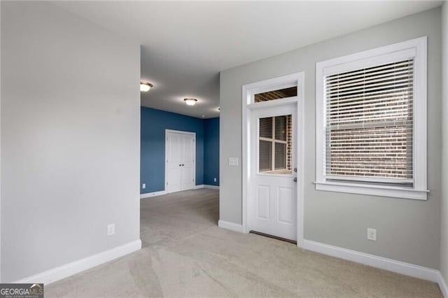 3592 Parkhaven Pl, Brookhaven, GA 30319 - unfurnished room with light colored carpet and baseboards