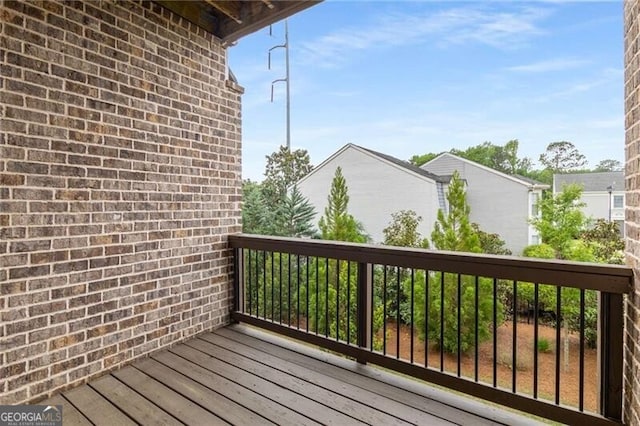 3592 Parkhaven Pl, Brookhaven, GA 30319 - view of wooden deck