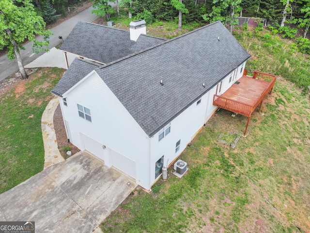 205 Crooked Pine Trl, Baldwin, GA 30511 - bird's eye view