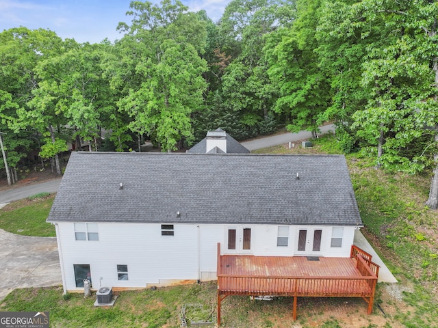 205 Crooked Pine Trl, Baldwin, GA 30511 - aerial view