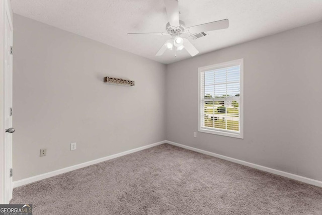1628 Brook Ln, Monroe, GA 30655 - unfurnished room with carpet and ceiling fan