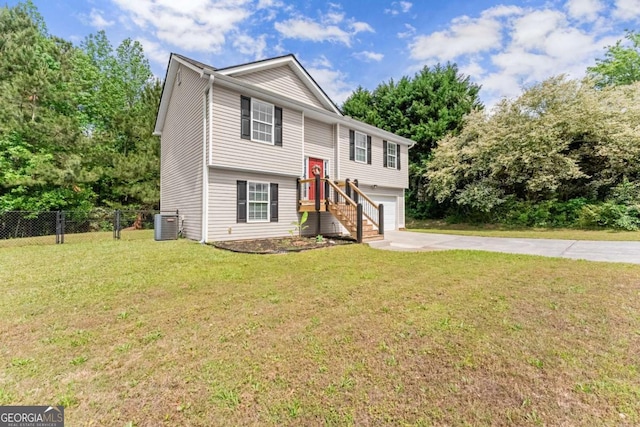 1628 Brook Ln, Monroe, GA 30655 - raised ranch with driveway and a garage