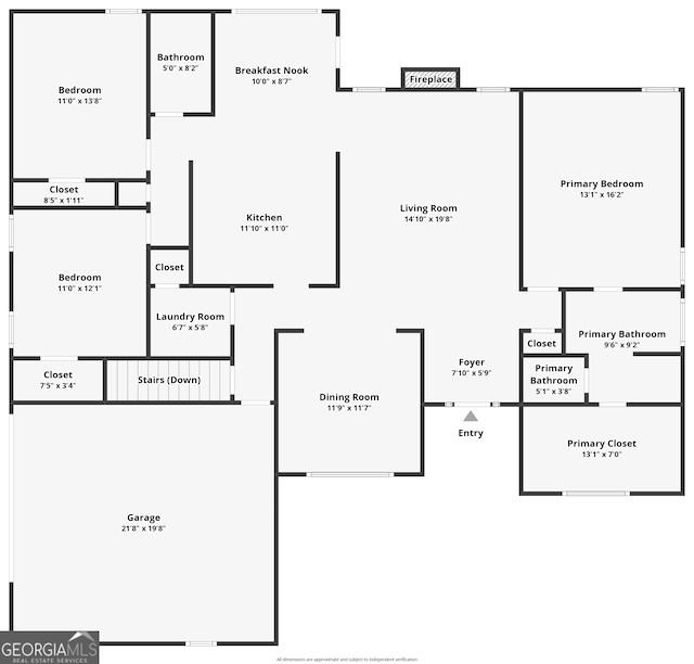 view of layout