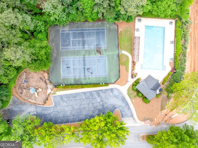 bird's eye view