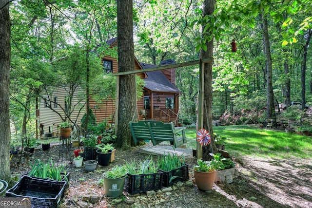 196 W Creekview Dr, Jasper, GA 30143 - view of yard