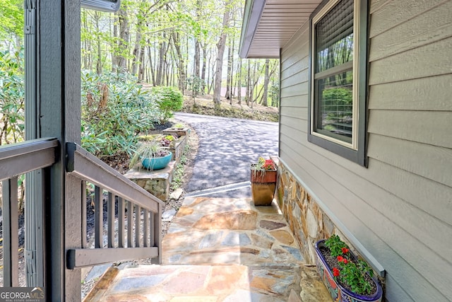 view of patio