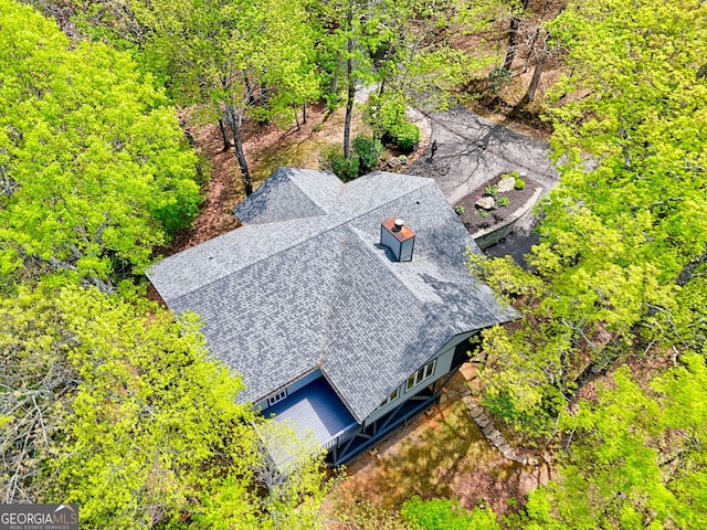 aerial view