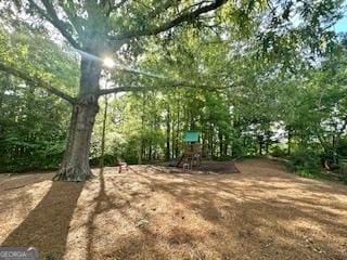 view of yard with playground community
