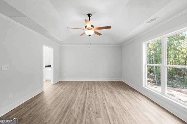 3261 Broadnax Mill Rd Unit 2, Loganville, GA 30052 - unfurnished room featuring light wood-style floors, baseboards, ceiling fan, and visible vents