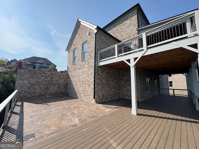 5753 Brendlynn Dr, Suwanee, GA 30024 - view of deck