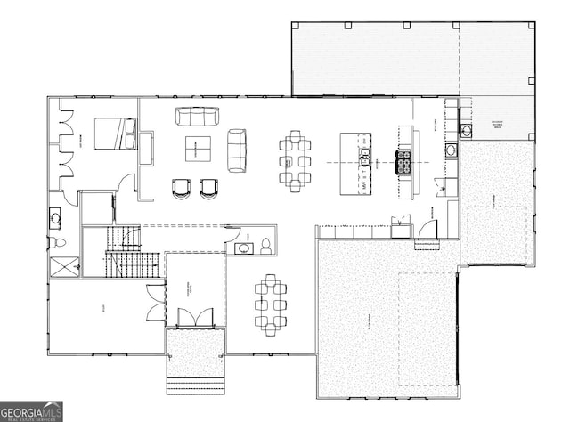 5753 Brendlynn Dr, Suwanee, GA 30024 - view of property floor plan