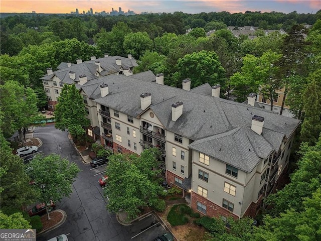 5559 Glenridge Dr Unit 1103, Sandy Springs, GA 30342 - drone / aerial view with a residential view