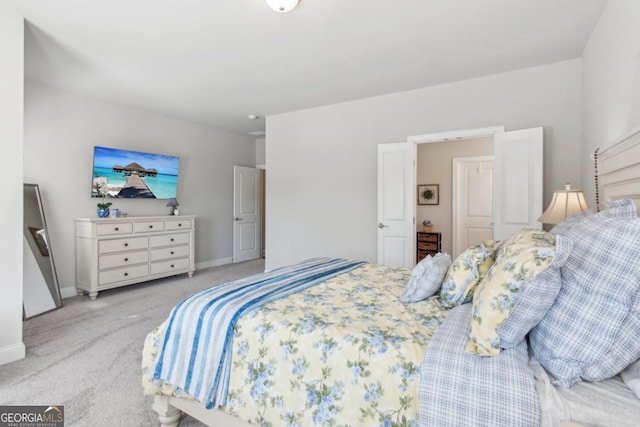 4207 N Carver Dr, Atlanta, GA 30360 - carpeted bedroom with baseboards