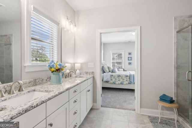 4207 N Carver Dr, Atlanta, GA 30360 - ensuite bathroom with ensuite bathroom, a sink, and a shower stall