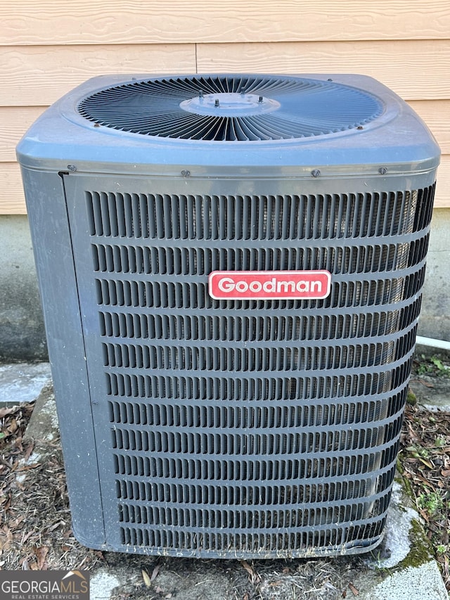exterior details featuring central air condition unit