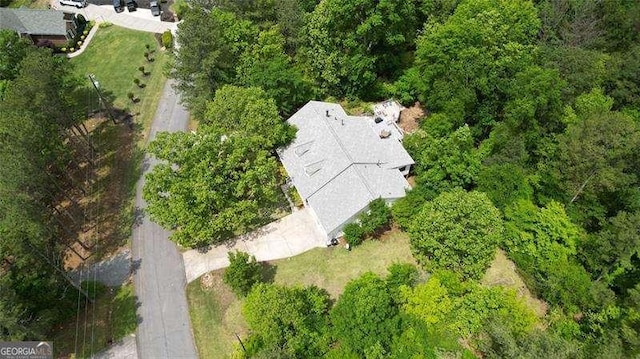 drone / aerial view