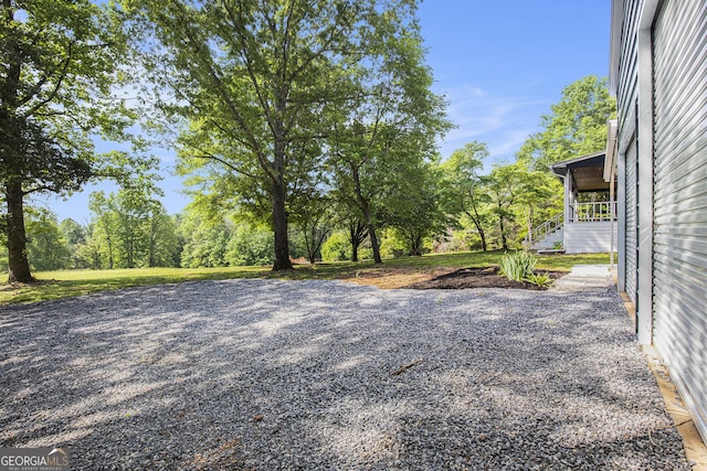 211 Phillips St, Clarkesville, GA 30523 - view of yard featuring stairs