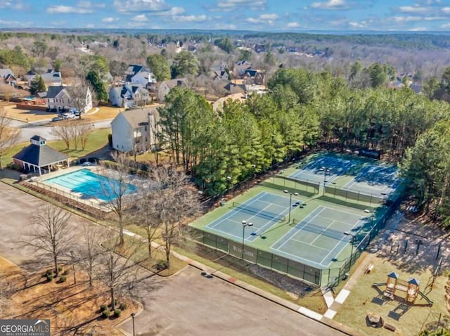 aerial view