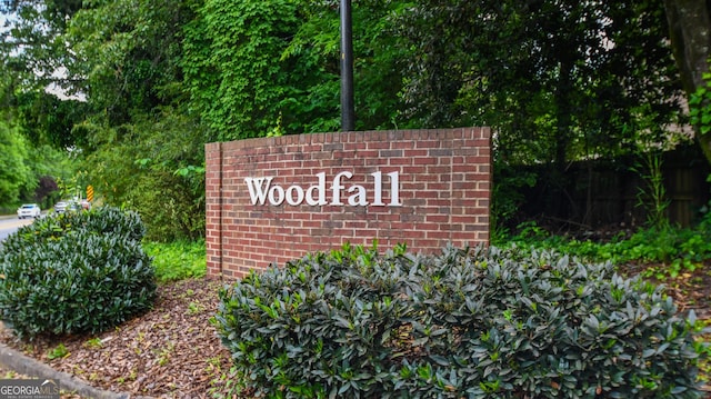 615 Woodwork Way, Roswell, GA 30076 - view of community / neighborhood sign