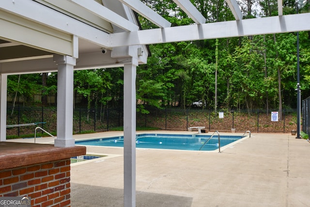 615 Woodwork Way, Roswell, GA 30076 - community pool featuring fence and a patio area