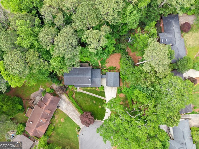 aerial view