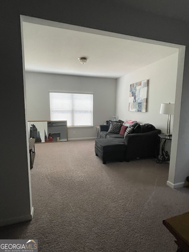 292 Aylesbury Blvd, Mcdonough, GA 30252 - carpeted living room with baseboards